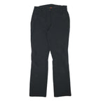 LAFUMA Womens Regular Black Polyester Blend Trousers W30 L31 Outdoor Zip Pocket