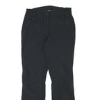 LAFUMA Womens Regular Black Polyester Blend Trousers W30 L31 Outdoor Zip Pocket