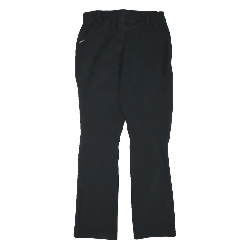 LAFUMA Womens Regular Black Polyester Blend Trousers W30 L31 Outdoor Zip Pocket