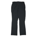 LAFUMA Womens Regular Black Polyester Blend Trousers W30 L31 Outdoor Zip Pocket