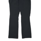 LAFUMA Womens Regular Black Polyester Blend Trousers W30 L31 Outdoor Zip Pocket