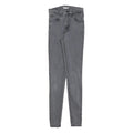 LEVI'S Womens Slim Grey Denim Jeans Cotton Blend W24 L30 Zip Comfort Fit
