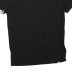 THE NORTH FACE Mens Black V Neck Short Sleeve T-Shirt S Cotton Blend Casual