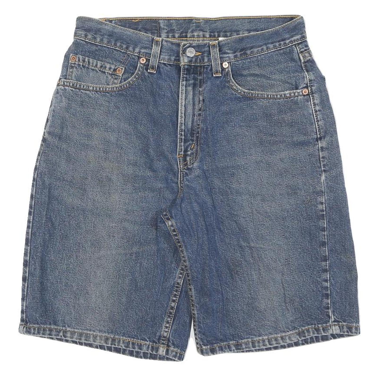 LEVI'S Mens Denim Blue Casual Shorts L W32 Classic Fit Cotton