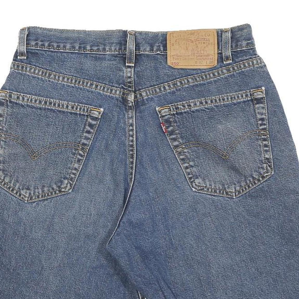 LEVI'S Mens Denim Blue Casual Shorts L W32 Classic Fit Cotton