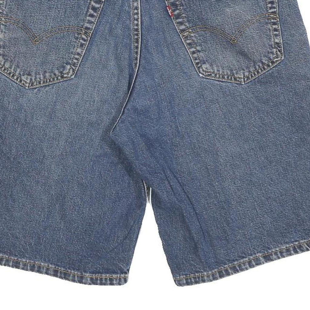 LEVI'S Mens Denim Blue Casual Shorts L W32 Classic Fit Cotton
