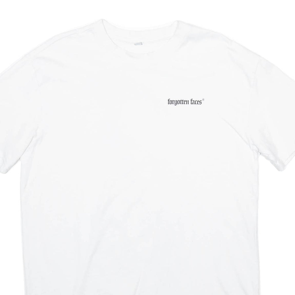 FORGOTTEN FACES Mens T-Shirt White S