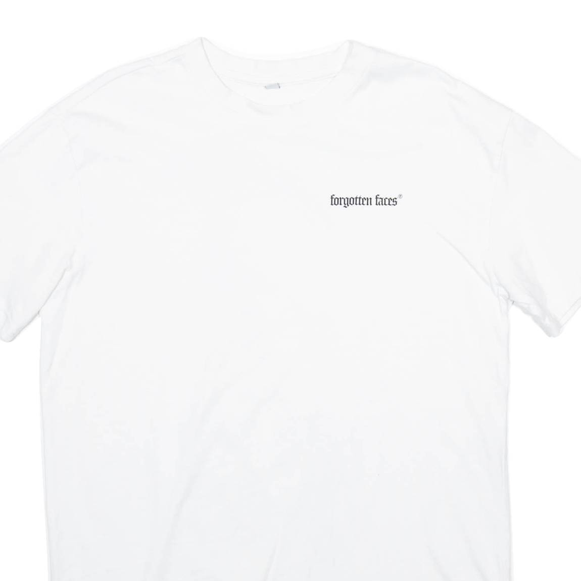 FORGOTTEN FACES Mens T-Shirt White S