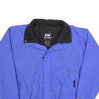 HELLY HANSEN Mens Blue Jacket L Polyester Zip Casual Outdoor Sport