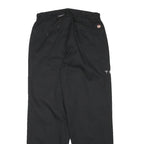 RED KAP Mens Black Cotton Blend Regular Straight Trousers W28 L30 Classic