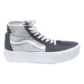VANS Sk8-Hi Mens High Top Trainers Canvas Black & White UK 10 Classic Skate