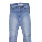 WHISTLES Womens Jeans Blue Slim Skinny Denim Light Wash W28 L28 Stylish Stretch