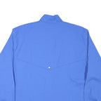 VVC Mens Blue Jacket M Polyester Blend Plain Zip Closure Lightweight
