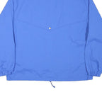 VVC Mens Blue Jacket M Polyester Blend Plain Zip Closure Lightweight