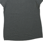 ADIDAS Womens Grey & Pink Logo Graphic T-Shirt XL Short Sleeve Crew Neck