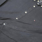 TOMMY HILFIGER Mens Blue Shirt S Cotton Button Down Long Sleeve Classic Fit