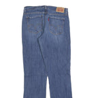LEVI'S 505 Womens Jeans Blue Regular Straight Denim Medium W27 L32 Classic Fit