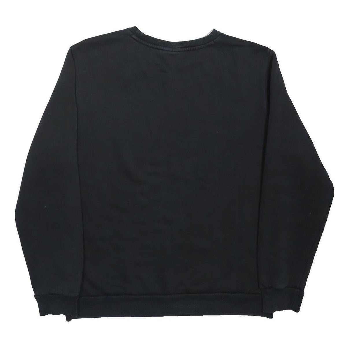 PUMA Mens Black Cotton Blend Crew Neck M Sweatshirt Logo Printed