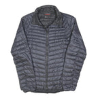 MAMMUT Mens Black Lightweight Jacket S Polyester Blend Zip Quilted Reflective