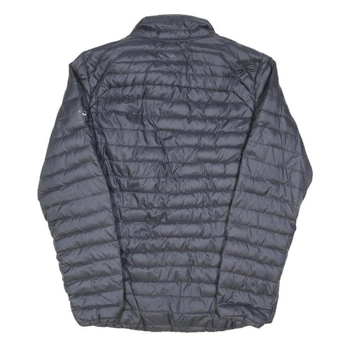 MAMMUT Mens Black Lightweight Jacket S Polyester Blend Zip Quilted Reflective
