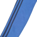 ADIDAS Boys Grey & Blue Full Zip Hoodie 12-13Y Cotton Blend Jersey Sportswear
