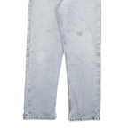 CARHARTT Mens Jeans Blue Regular Straight Denim Light W31 L32 Workwear Zip