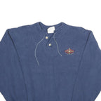 OUTFIT Mens Blue Pullover Sweatshirt L Mendoono Embroidered Logo