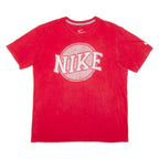 NIKE Mens T-Shirt Red L