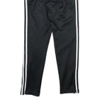 ADIDAS Mens Joggers Black & White Slim Tapered XS W28 L28 Cotton Blend