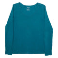 ESMARA Womens T-Shirt Green Long Sleeve M