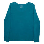 ESMARA Womens T-Shirt Green Long Sleeve M
