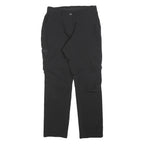 CRIVIT Womens Black Regular Fit Straight Leg Trousers Polyester Blend W30 L28