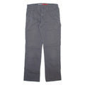 DICKIES Carpenter Womens Trousers Grey Regular Straight W32 L32