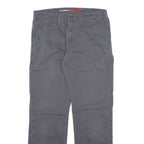 DICKIES Carpenter Womens Trousers Grey Regular Straight W32 L32