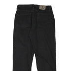 WRANGLER Mens Black Regular Fit Straight Leg Denim Jeans W31 L30 Comfortable
