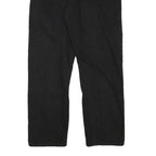 WRANGLER Mens Black Regular Fit Straight Leg Denim Jeans W31 L30 Comfortable