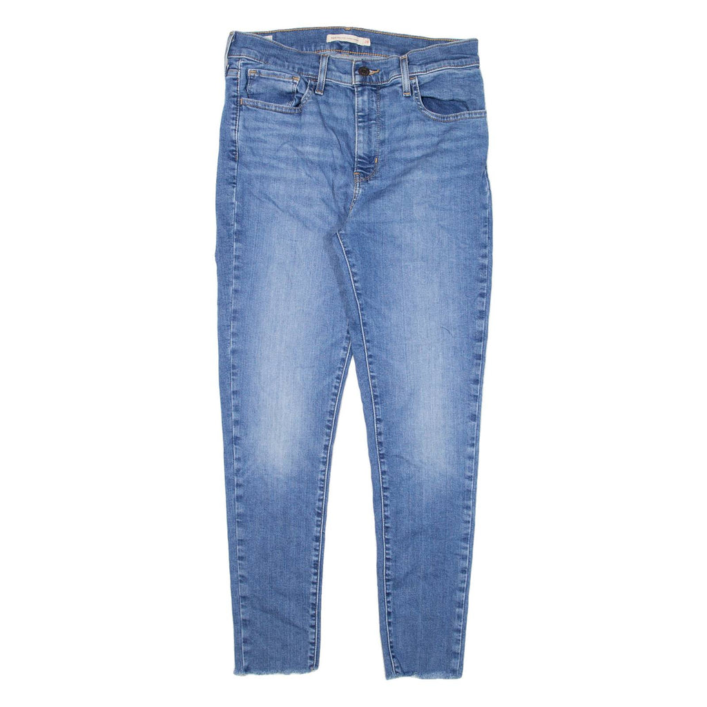LEVI'S 720 BIG E High Rise Womens Jeans Blue Slim Skinny W28 L26