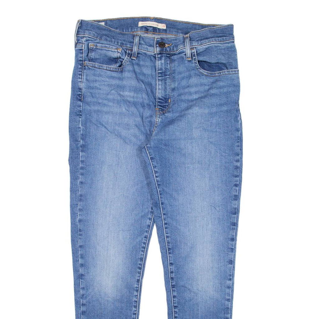 LEVI'S 720 BIG E High Rise Womens Jeans Blue Slim Skinny W28 L26