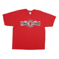 GILDAN Mens Red Indiana Hoosiers Final Four Graphic T-Shirt XL Short Sleeve Crew
