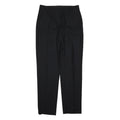 DKNY Mens Wool Blend Black Regular Straight Trousers W32 L31 Classic Fit Zip