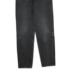 LEVI'S Womens Regular Fit Black Jeans Denim W30 L33 Classic Style Zip Closure