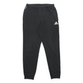 ADIDAS Womens Joggers Black & White Cotton Blend Regular Tapered M W28 L27 Logo