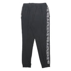 ADIDAS Womens Joggers Black & White Cotton Blend Regular Tapered M W28 L27 Logo