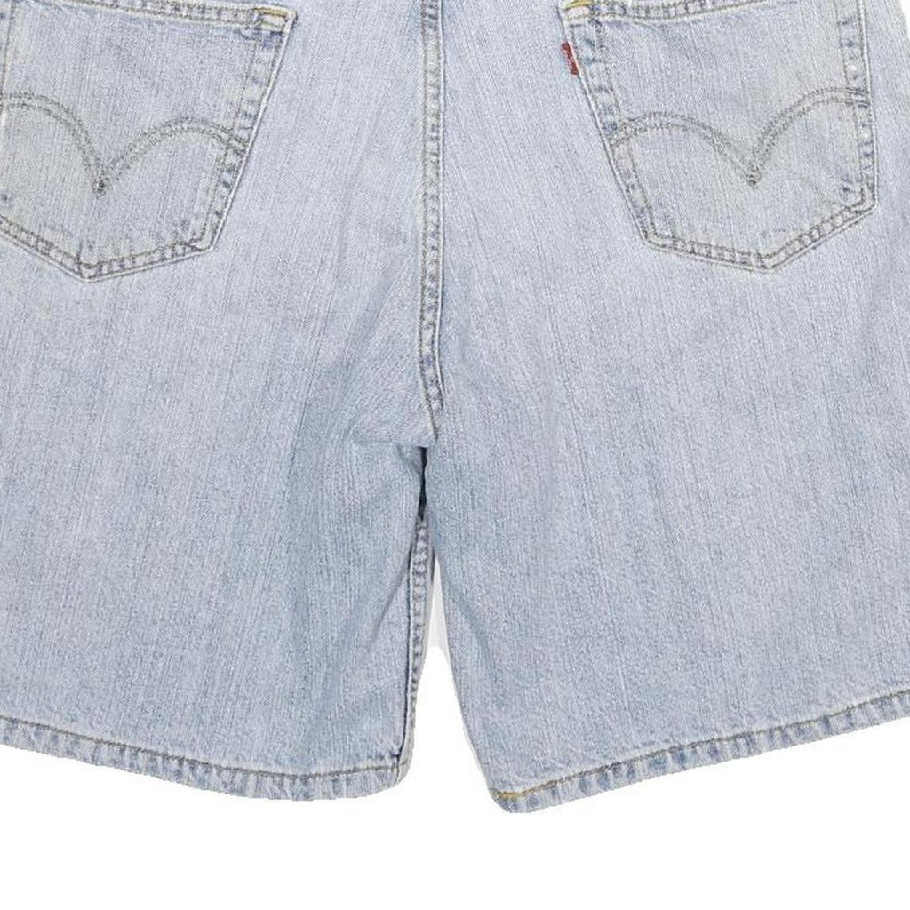 LEVI'S Mens Denim Blue Casual Shorts XL W36 Classic Cotton Blend