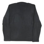 THE NORTH FACE Womens Black Zip Jacket XL Cotton Blend Plain Classic Outdoor