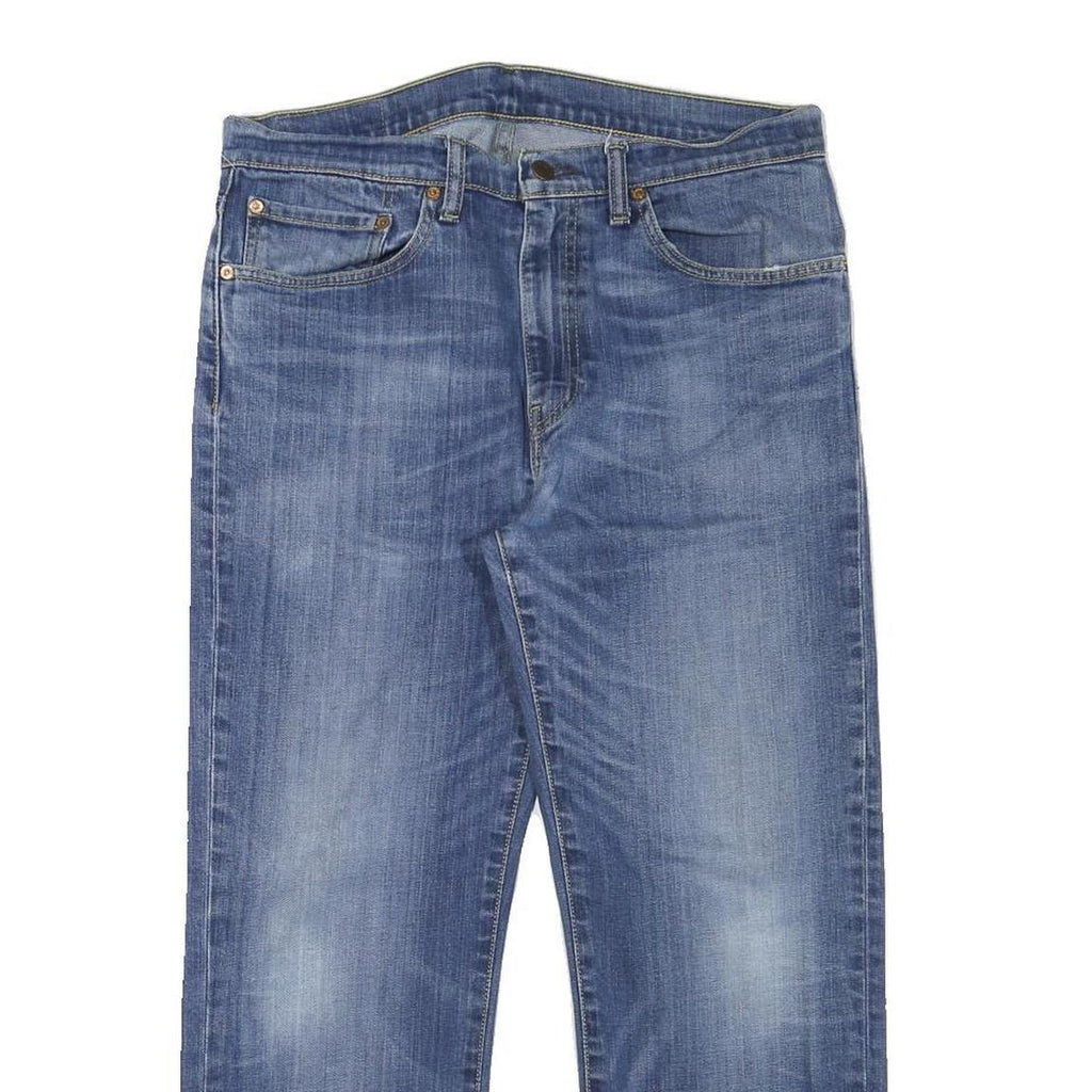 LEVI'S Mens Jeans Blue Regular Straight Denim Medium W33 L24 Classic Zip Cotton