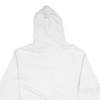 CHAMPION Mens White Hoodie 2XL Cotton Blend Pullover Printed Logo