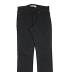 LEVI'S 511 Slim Mens Jeans Black Slim Skinny Denim Medium W30 L32 Zip