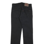 LEVI'S 511 Slim Mens Jeans Black Slim Skinny Denim Medium W30 L32 Zip