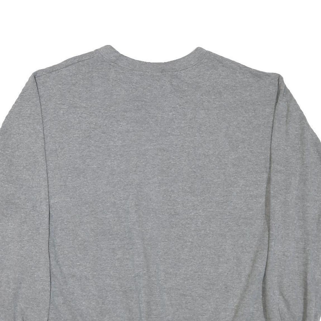 MV SPORT Mens Grey Florida State College Crew Neck L Sweatshirt Cotton Blend